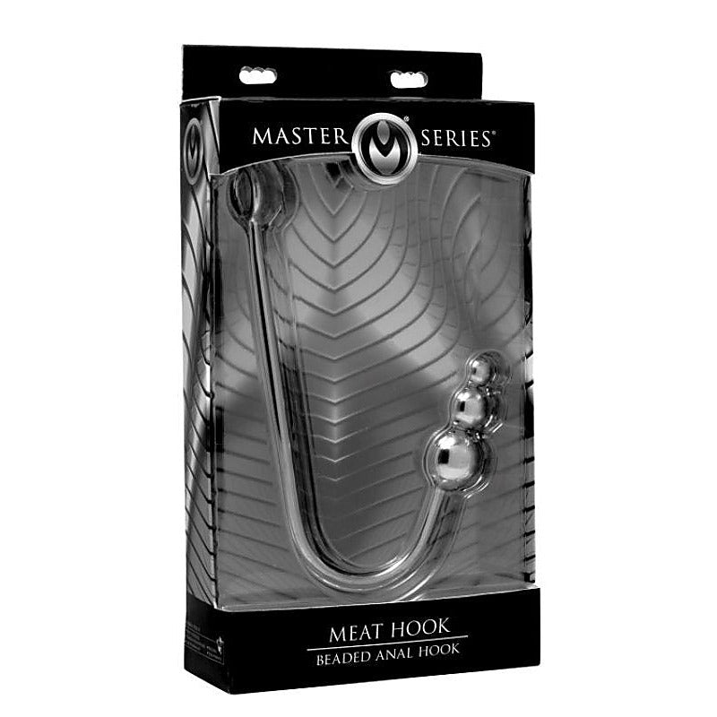 Professional Beaded Anal Hook by XR Brands - Spreaders and Hangers
