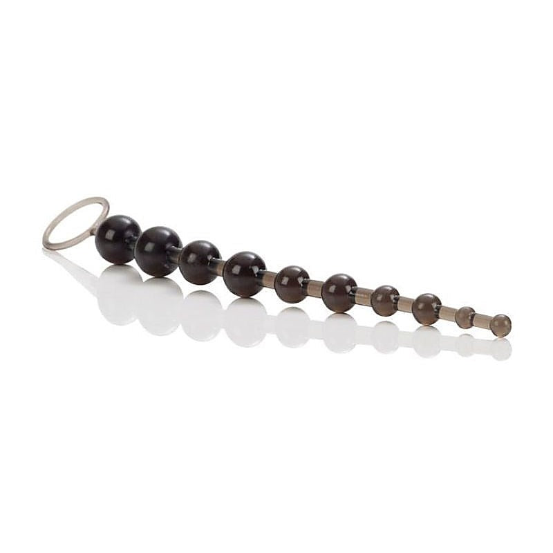 X-10 Beads Black by California Exotics - Anal Beads and Balls
