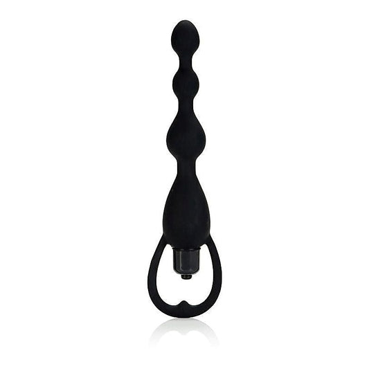 Silicone Vibrating Pleasure Anal Beads - Anal Beads and Balls