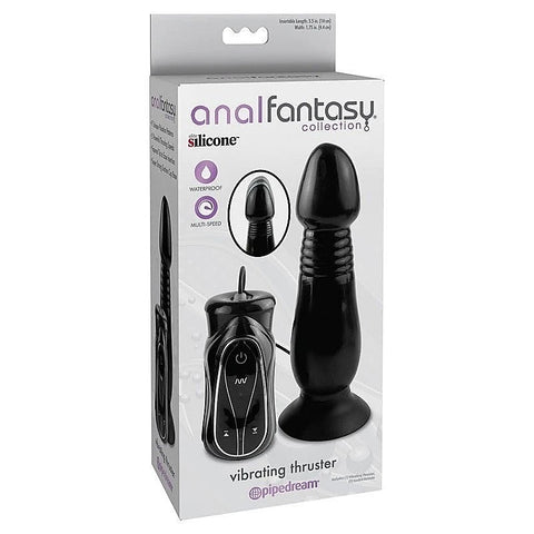 Anal Fantasy Collection Vibrating Thruster Dildo - Anal Vibrators