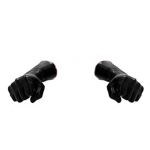 Fist-It Latex Short Gloves by Shots Toys - Wigs and Gloves