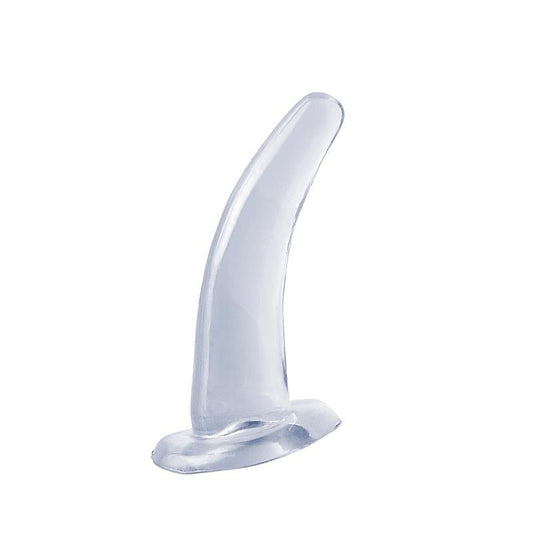 Basix His and Hers G-Spot Plug Clear by Pipedream Products - Pussy And Clit Toys