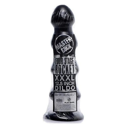 Four Stage Rocket Suction Cup Dildo by XR Brands - Anal Dildos