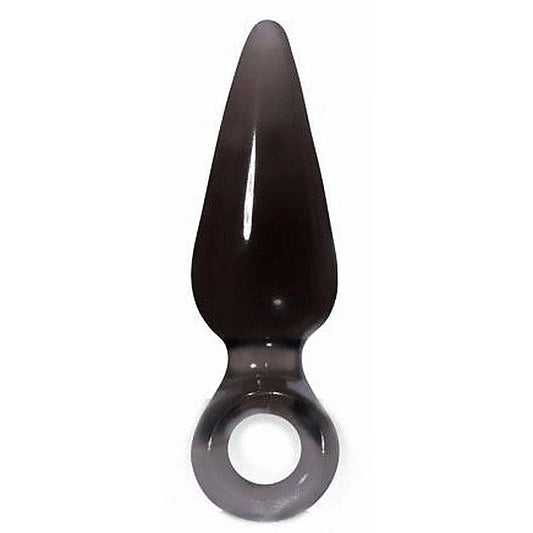 Jolie Pleasure Plug Small Charcoal by NS Novelties - Butt Plugs