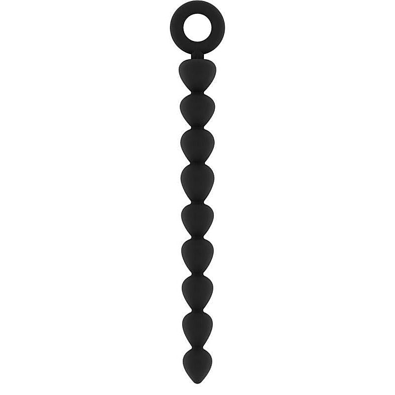 Professional No. 28 Anal Chain Black by Sono - Anal Beads and Balls