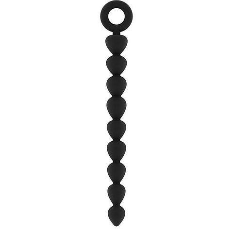 Professional No. 28 Anal Chain Black by Sono - Anal Beads and Balls