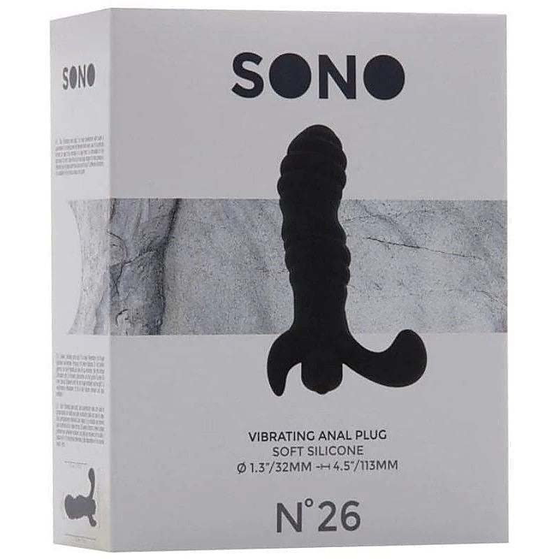 Premium SONO No. 26 Vibrating Anal Plug by Sono - Anal Vibrators
