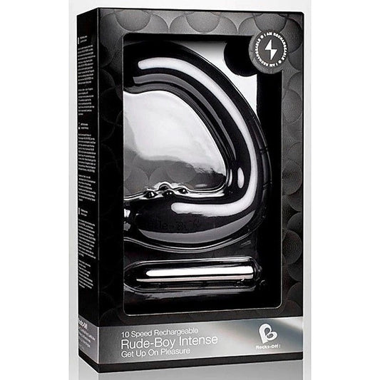 Rude Boy Intense Black by Rocks Off - Prostate Toys