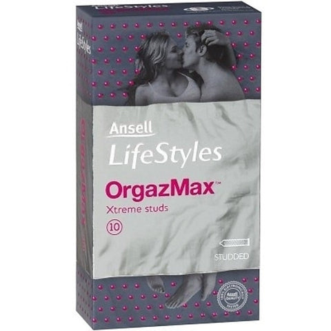 Premium Lifestyles Orgazmax Condoms by Ansell - Condoms