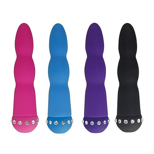 Sparkle Succubi Wavy Wand Mini Vibrator by Aphrodisia - Mini & Slim Vibrators