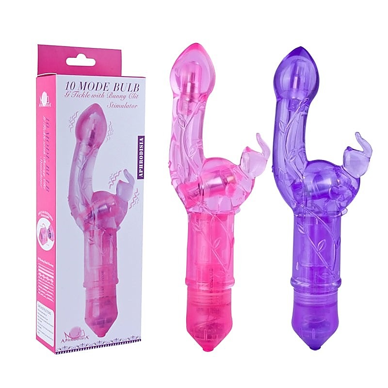 Bulb G-Tickle With Clitoral Stim by Aphrodisia - G-Spot Vibrators