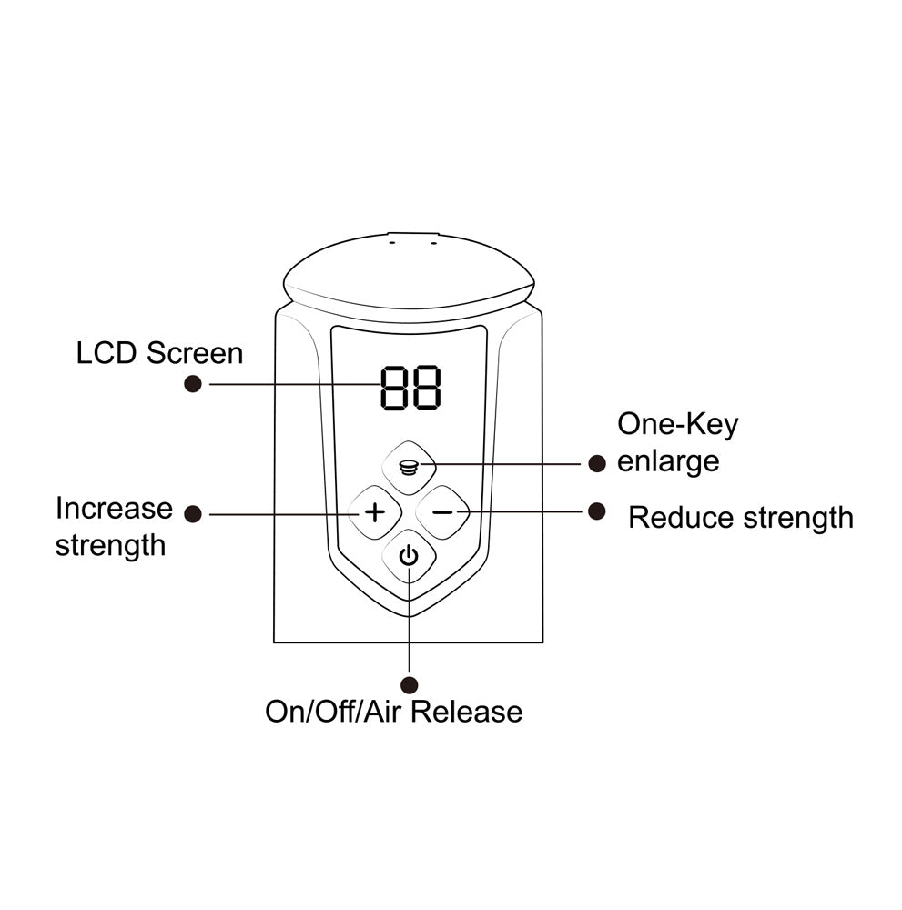 Maia ARCHER USB Rechargeable Automatic Penis Pump - - Penis Pumps And Stretchers