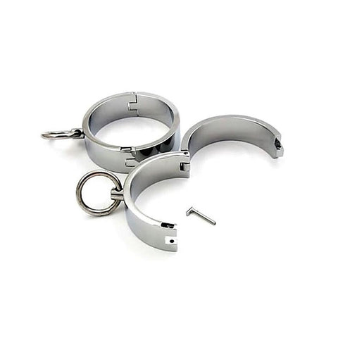Professional Manacled Metal Cuffs by BDStyle - Cuffs and Restraints