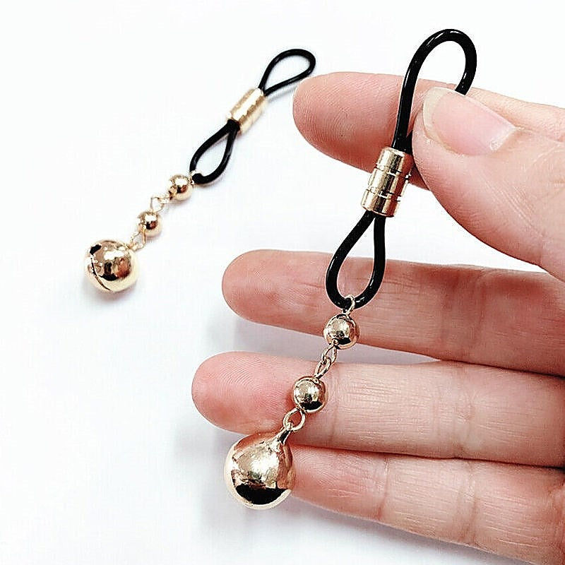 Premium Copper Bells Nipple Clamps by BDStyle - Breast and Nipple Toys