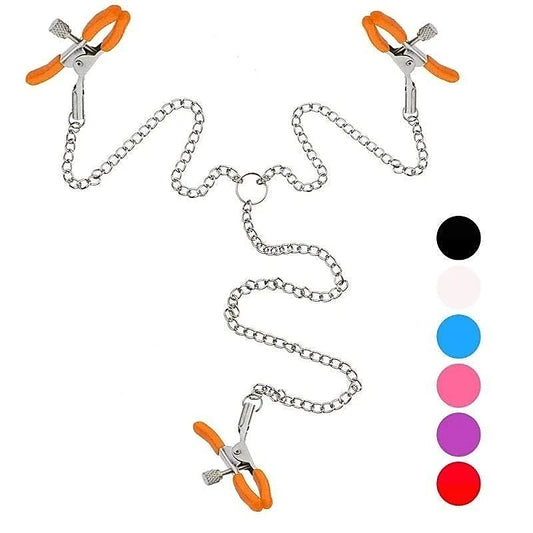 Twisted Nipple & Clit Clamps by BDStyle - Butt Plugs