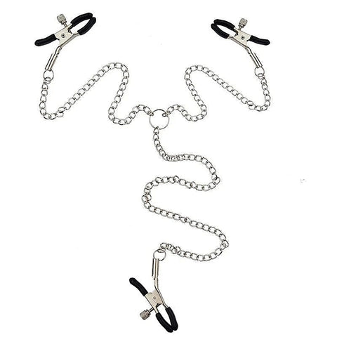 Premium Twisted Nipple & Clit Clamps by BDStyle - Butt Plugs