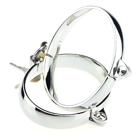 Lock Up Steel Cuffs by BDStyle - Cuffs and Restraints