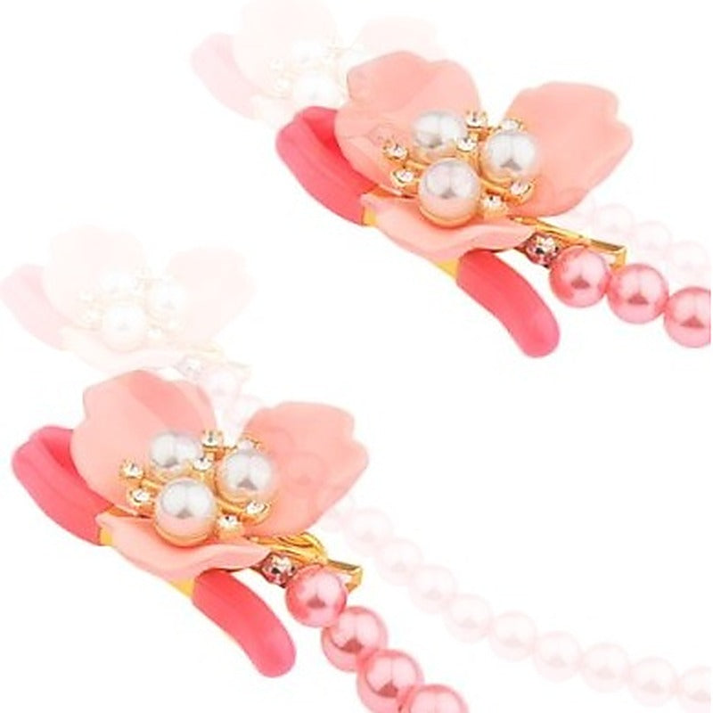 BDStyle Naughty Nasty Nipple Clamps with Pearl Adjustable Tension - Breast and Nipple Toys