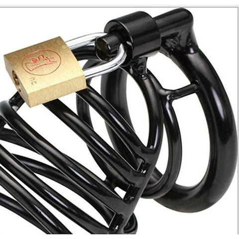 Bad Black Male Chastity Accessory by BDStyle - Male Chastity