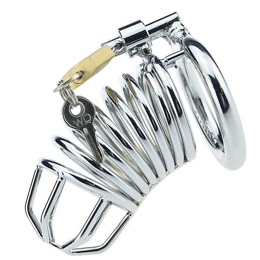 Ridem Tiger Silver Male Chastity Device by BDStyle - Male Chastity