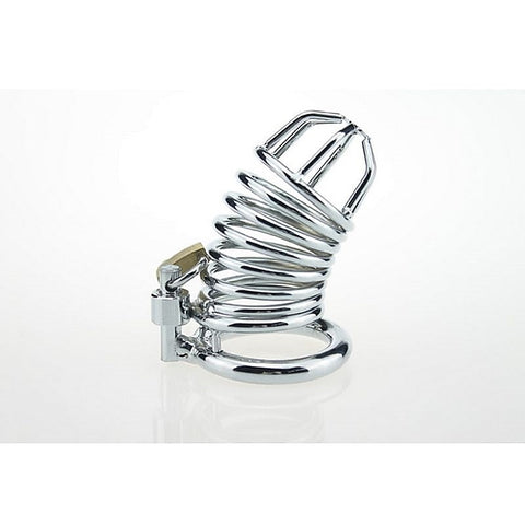 Ridem Tiger Silver Male Chastity Device by BDStyle - Male Chastity