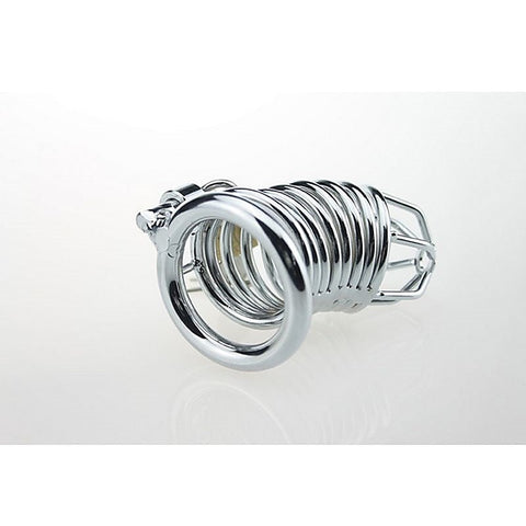 Ridem Tiger Silver Male Chastity Device by BDStyle - Male Chastity