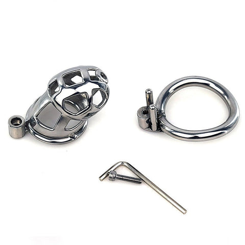 Hex Screw Cobra Chastity Lock Device by BDStyle - Male Chastity