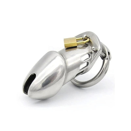 Double Barrel Silverado Male Chastity Device by BDStyle - Male Chastity