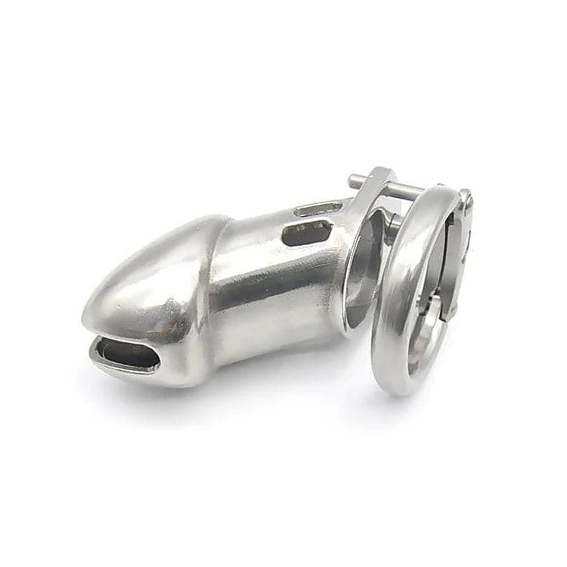 Double Barrel Silverado Male Chastity Device by BDStyle - Male Chastity