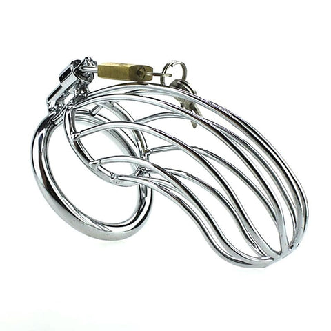 Premium Caged Tiger Chastity Device by BDStyle - Male Chastity