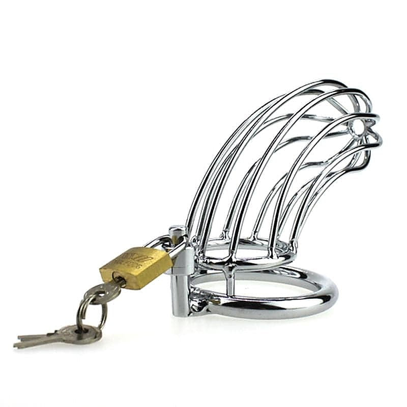 Premium Caged Tiger Chastity Device by BDStyle - Male Chastity