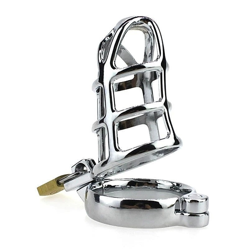 Professional-Grade Steel Cock Cage by BDStyle - Ball and Cock Toys