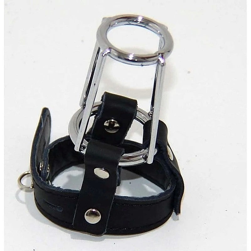 Diabolical Ball Divider and Chastity Cage - Male Chastity