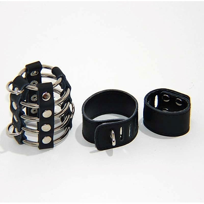 BDStyle Deviant Toys Gates of Hell Cock Cage Male Chastity Device - Male Chastity