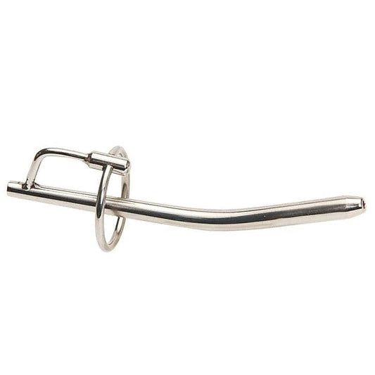 Curved Stainless Steel Penis Plug by BDStyle - Penis Plugs