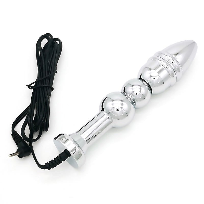 Bipolar Electro-Stimulation Butt Plug by BDStyle - Electro Sex