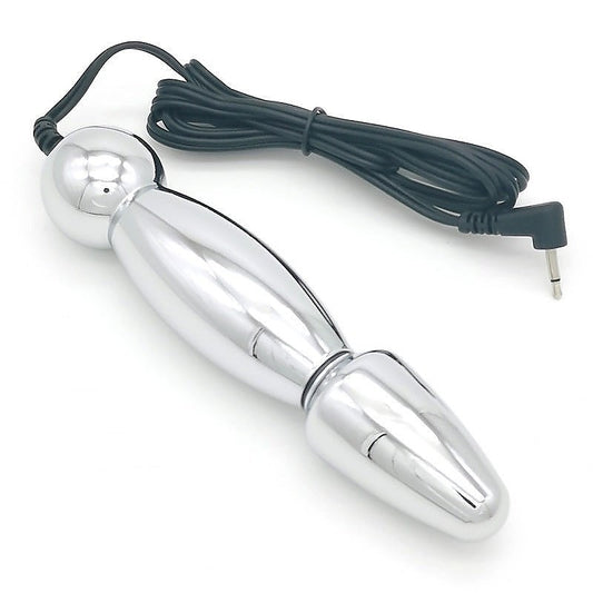 Bipolar Metal Electric Shock Butt Plug - U 5 cm by BDStyle - Electro Sex