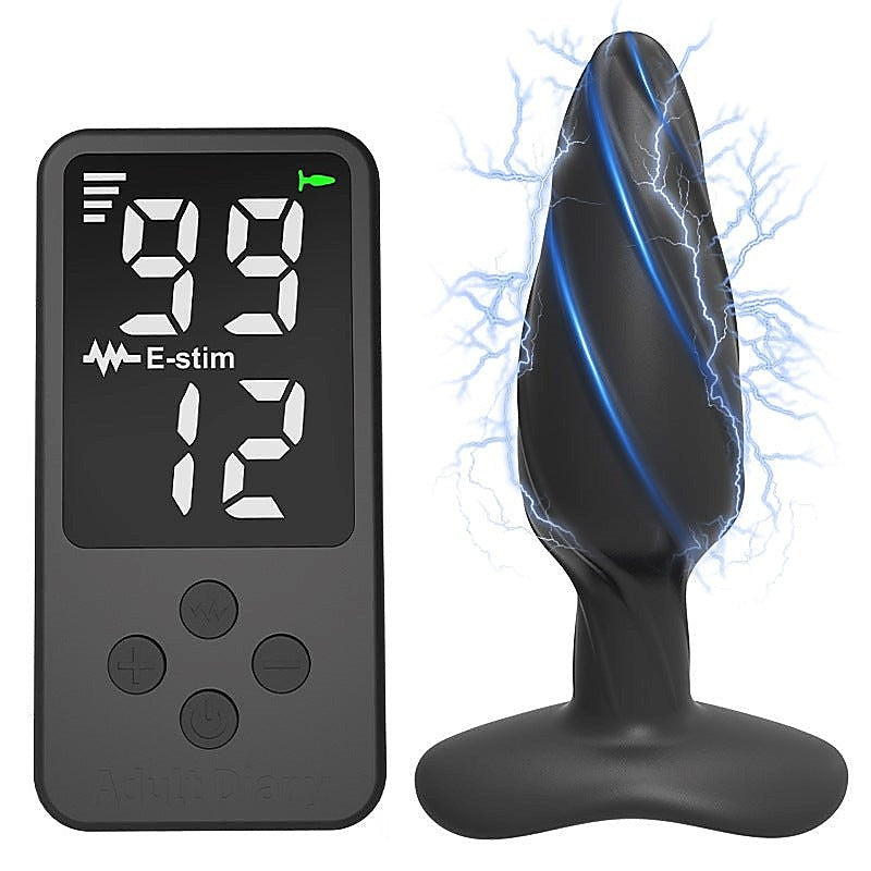 E-Stim Electric Shock Anal Plug by BDStyle - Electro Sex