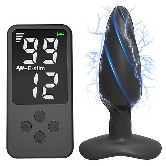 E-Stim Electric Shock Anal Plug by BDStyle - Electro Sex