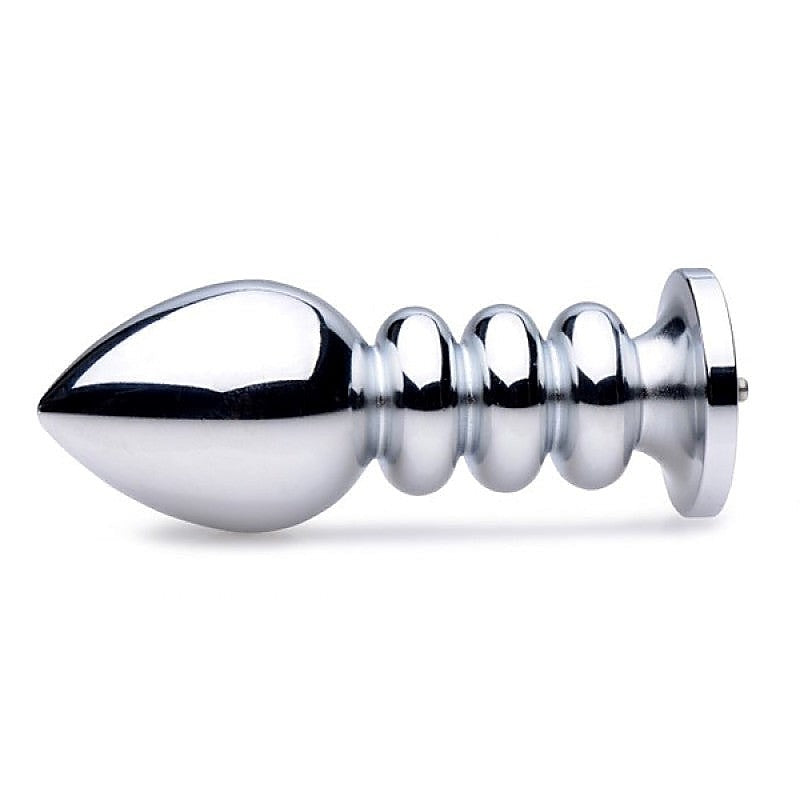 Uni-Polar E-Stim Cock and Ball Strap and Anal Plug - Cock Rings