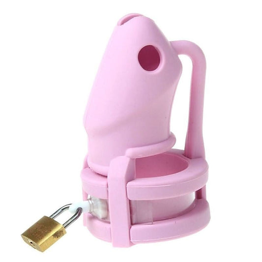 Silicone Birdlocked Chastity Cage by BDStyle - Male Chastity