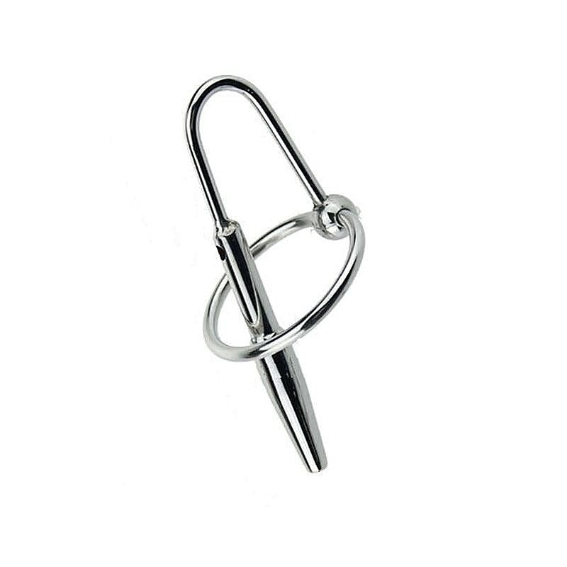 Urethral Stretching Penis Plug & Glans Ring by BDStyle - Penis Plugs