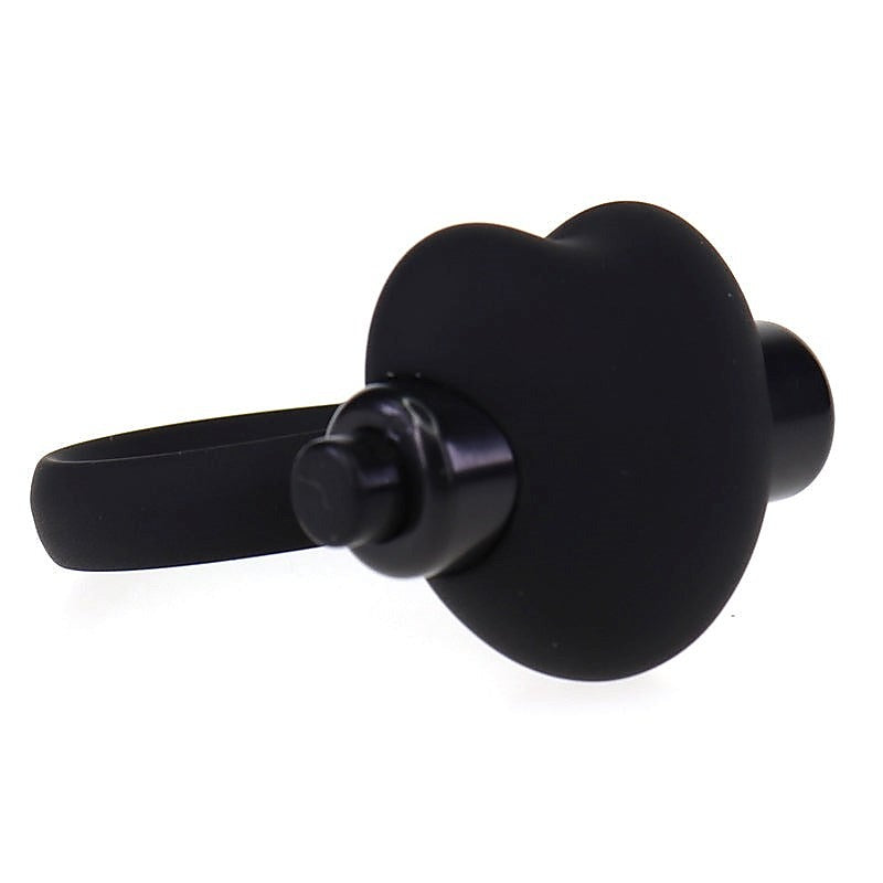 Heart Silicone Vibration Cock Ring by BDStyle - Cock Rings