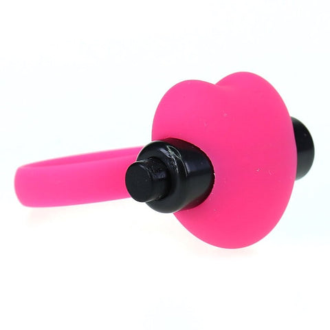 Heart Silicone Vibration Cock Ring by BDStyle - Cock Rings