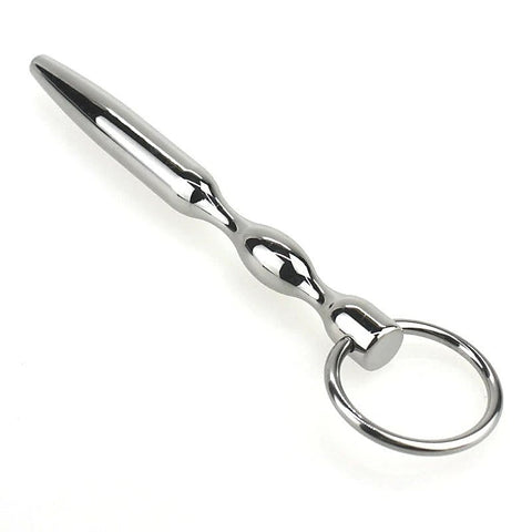 Ultrasonic Cock Plug With Glans Ring by BDStyle - Penis Plugs