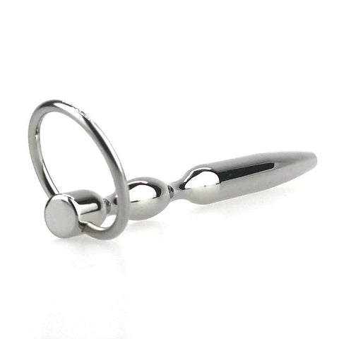 Ultrasonic Cock Plug With Glans Ring by BDStyle - Penis Plugs