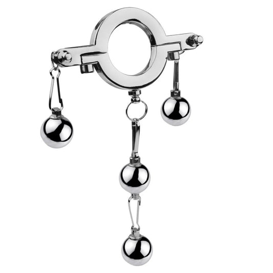 BDStyle Stainless Steel Pleasure Enhancers - Adjustable Sizes for Personalized Comfort - - Steel Sex Toys