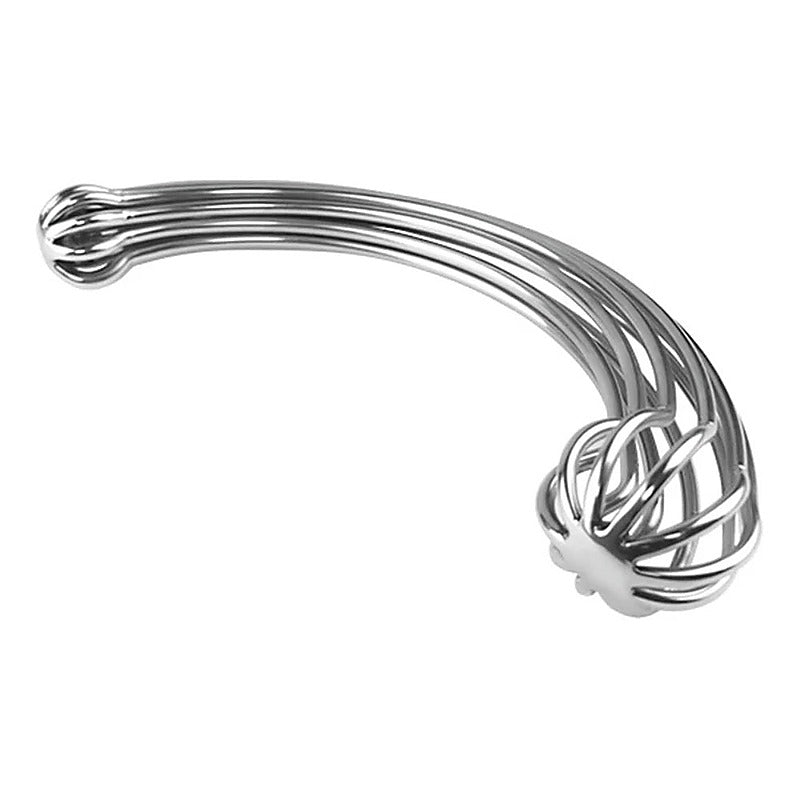 Curved Design for Targeted Stimulation by BDStyle - Steel Sex Toys