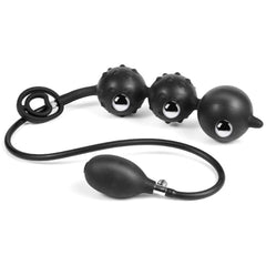 Pleasure Amplifier - Oversized Inflatable Anal Beads - - Enemas and Douches