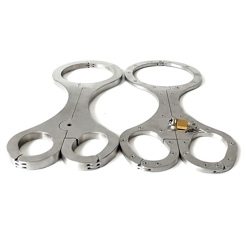 Anodized Aluminum Cangue Bondage Restraint by BDStyle - Cuffs and Restraints
